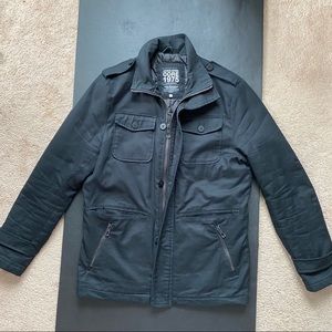 Black Lined Utility Jacket